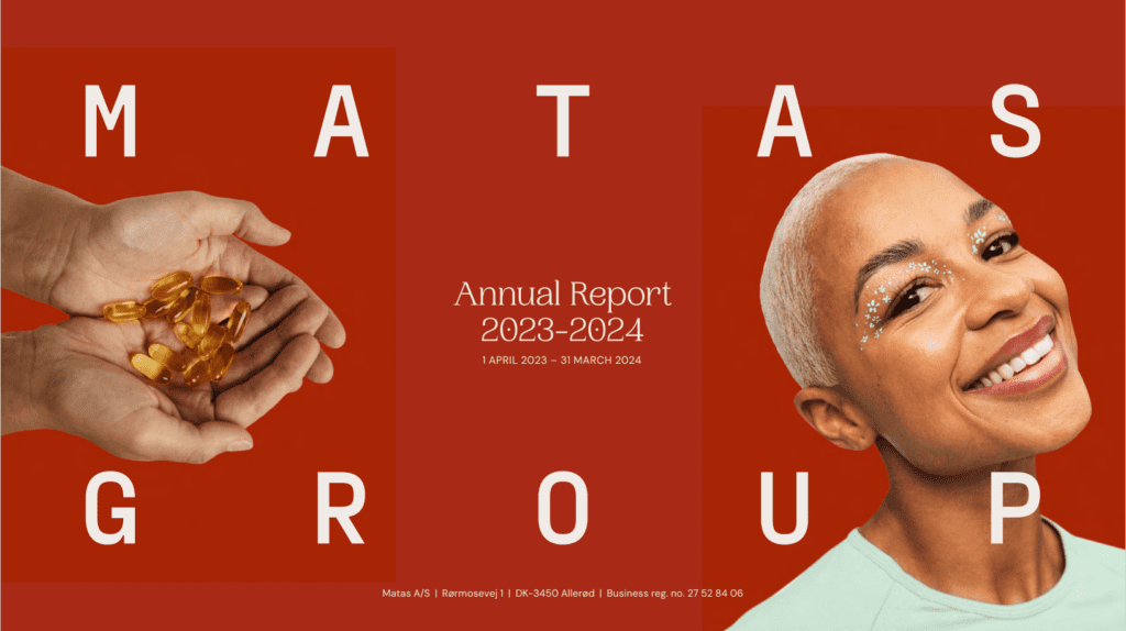 Matas group annual report cover